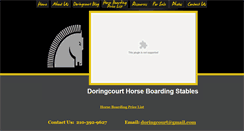 Desktop Screenshot of doringcourtstables.com